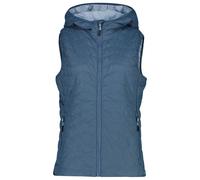 CMP - Women's Vest Fix Hood - Synthetic vest size 44, blue