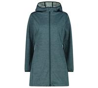 CMP - Women's Woman Parka Fix Hood - Softshell jacket size 42, blue