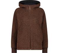 CMP Women's Wooltech Jacket with Fixed Hood Wooltech Jacket for Women with Fixed Hood