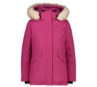 Women's zip-up hooded parka CMP Rouge D34