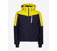CMP Zip Hood Hooded Jacket Black Yellow - 54