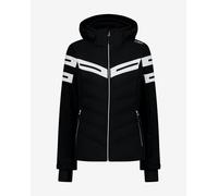 CMP Zip Hood Stretch Polyester Jacket with Removable Hood Black Women - L