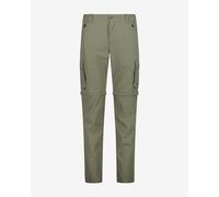 CMP Zip-Off Stretch Cargo Trousers Olive Green - 50
