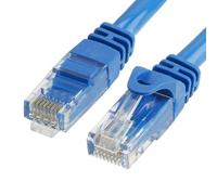 Cmple - CAT 6 500MHz UTP ETHERNET LAN Network Cable - 100 FT Blue