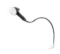 CMPO Front Left Black Indicator compatible with Lexmoto Michigan 125 EFI ZS125-79-E4/Michigan 125 Euro 5 ZS125-79-E5