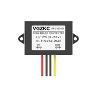 CMPZHJEQ 12V to 24V 1A 3A 5A 8A 10A 12A 15A 20A 25A DC Power Boost Converter 12V to 24V car Power Regulator(12V to 24V 5A SJ)