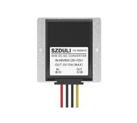 CMPZHJEQ DC Power Regulator Module 48V, 60V to 5V, 1A, 2A, 3A, 5A, 8A, 10A, 20A, 25A, 60V to 5V, Power Converter for Advertising LED for Automotive Display (48V 60V to 5V 10A)