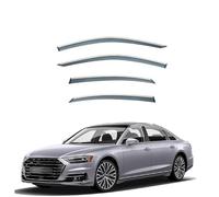 CMQISHAN Wind Deflectors for AUDI A8 MK4-D5 2018 2019 2020 2021 2022 2023 2024, Set Of 4 Car Ventilated in Rain Wind Deflectors, Car Accessories