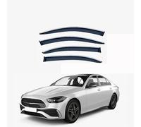 CMQISHAN Wind Deflectors for Mercedes C Class (LWB) MK5-V206 2022 2023 2024, Set Of 4 Car Ventilated in Rain Wind Deflectors, Car Accessories