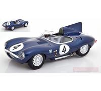 CMR CLASSIC MODEL REPLICARS SCALE MODEL COMPATIBLE WITH JAGUAR TYPE D N.4 WINNER LM 1956 R.FLOCKHART-N.SANDERSON 1:18 CMR142