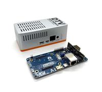 CmRat Carrier Board and Aluminum Case for RPI Raspberry Pi CM4/CM5 or Radxa CM3/CM5 Compute Modules with NVMe, POE, USB-C, DC12V - Ideal for Home, Office, Business, Servers, Colleges and School Use