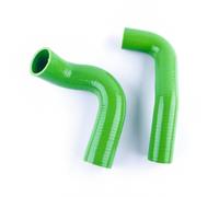CMS 3 Layer Silicone Coolant Radiator Hose Kit Tube Compatible with 1955-1957 Chevrolet Bel Air 4.3L 4.6L V8 (Green)
