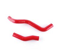 CMS 3 Layer Silicone Coolant Radiator Hose Kit Tube Compatible with 1992-1996 Mitsubishi Lancer EVO I II III… (Red)