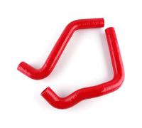 CMS 3 Layer Silicone Radiator Coolant Hose Kit for 1984-1988 Pontiac Fiero 2.5/2.8L Manual Transmission (Red)