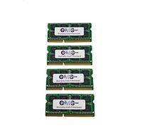 CMS 32GB (4X8GB) DDR3 12800 1600MHz Non ECC SODIMM Memory Ram Upgrade Compatible with Dell® Precision Mobile Workstation M6800 - A6