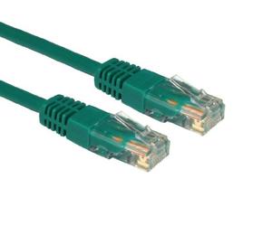 CMS Cables 15m Cat5e Networking Patch Cable - Green