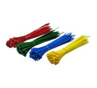 CMS Cables 200mm x 4.8mm Assorted Bag of Cable Ties - 200 Pack