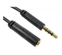 CMS Cables 2m 3.5mm TRRS Male to Female Extension Cable