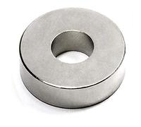 CMS Magnetics® Grade N52 Super Strong Neodymium Magnet Ring OD1.26" x ID 1/2" x 3/8" - Rare Earth Magnet Ring for Classroom, Science Project and DIY Applications - One Pack