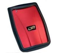 CMS Peripherals ABS-Secure 160GB external hard drive Red