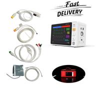 CMS1000 Patient Monitor Vital Signs ICU CCU Machine Movable 6 parameter + Case