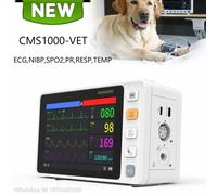 CMS1000VET Animal Patient Monitor Animal Vital Signs ECG NIBP SPO2 PR RESP TEMP