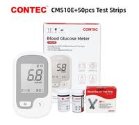 CMS10E Blood Glucose Meter Kit Glucometer Diabetes Sugar Monitor +50Test Strips