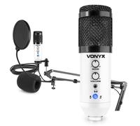 CMS320W USB Microphone Set for Podcasting & Studio Recording - White
