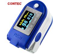 CMS50D-B Finger Pulse Oximeter Blood Oxygen Monitor SpO2 PR Heart Rate Meter+USB