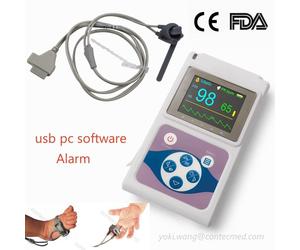 CMS60D Neonatal Infant Pediatric Spo2 Oximeter Bundled O2 PR Monitor Alarm SW