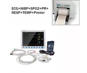 CMS8000 Vital Sign Patient Monitor with Printer ECG Intensive Care Unit