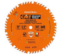 CMT 215.050.10 Industrial Combination Blade, 10-Inch x 50 Teeth 4ATB+1TCG Grind with 5/8-Inch Bore, PTFE Coating