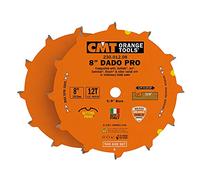 CMT 230.012.08 Dado Pro Set, 8-Inch x 12 Teeth FTG+ATB Grind with 5/8-Inch Bore