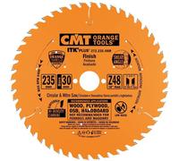 CMT 272.235.48m - Itk Plus Finish Saw Blade Hw 235X2.4X30(+25) Z=48 ATB+Shear