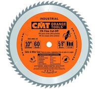 CMT 252.060.10 ITK Industrial Fine Cut-Off Saw Blade, 10-Inch x 60 Teeth 1FTG+2ATB Grind with 5/8-Inch Bore