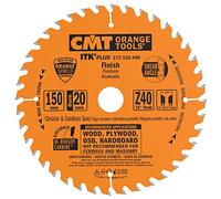 CMT - 272.150.40h - Circular Saw ITK Plus HW 150 x 1.5 x 20 (+ 16) Z = 40 ATB + Shear
