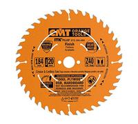 CMT 272.184.40H ITK Plus Finish Saw Blade HW 187X1.7X20(+16+15.87) Z=40 ATB+Shear