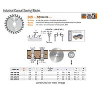 CMT 288.180.36Q - Hw Conical Scoring Blade 180X4.7/6.0X45 Z=36