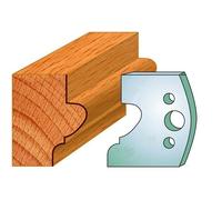 CMT 690.505 Profiled Knives for Shaper Cutters, 1-31/32-Inch Cutting Length, 5/32-Inch Thickness - 2-Pack