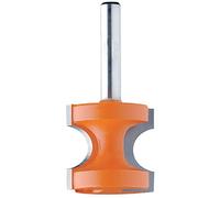 Cmt 854.002.11 Bull Nose Router Bit 1/4-Inch Shank, 7/8-Inch Overall Diameter, 3/4-Inch Cutting Length