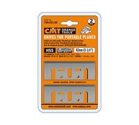 CMT 790.821.10-Cuchilla HW (6x0.6mm) 82x29x3mm para cepilladora portatil, Grey/Blue