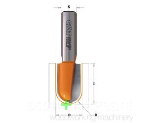 CMT 814 Round Nose Bit S-12.7 D-50.8 CL-31.75 R25 Price is Inc VAT@20%
