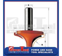 CMT 827.050.11 Ovolo Router Bit 1/4" Shank, 13/16" Cutting Diameter