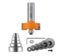 CMT 835.501.11 Rabbeting Router Bit Set, 12-Inch Shank, Orange