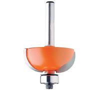 CMT 837.350.11 Cove Bit, 1/4-Inch Shank, 1/2-Inch Radius, Carbide-Tipped