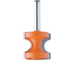 CMT 854.002.11 Bull Nose Bit, 1/4-Inch Shank, 1/8-Inch Radius by CMT