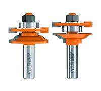 CMT 891.501.11 2-Piece Rail & Stile Bit Set, 1/2-Inch Shank, 1-3/4-Inch Diameter