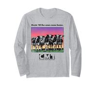 CMT Country Music Television Music til The Cows Come Home Long Sleeve T-Shirt