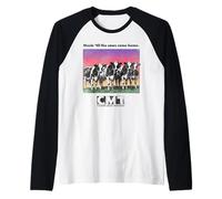 CMT Country Music Television Music til The Cows Come Home Raglan Baseball Tee