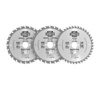 CMT K190M-X03-3-Pc Saw Blade Pack 190X2.2/1.4X30 Z24+24+40 ATB